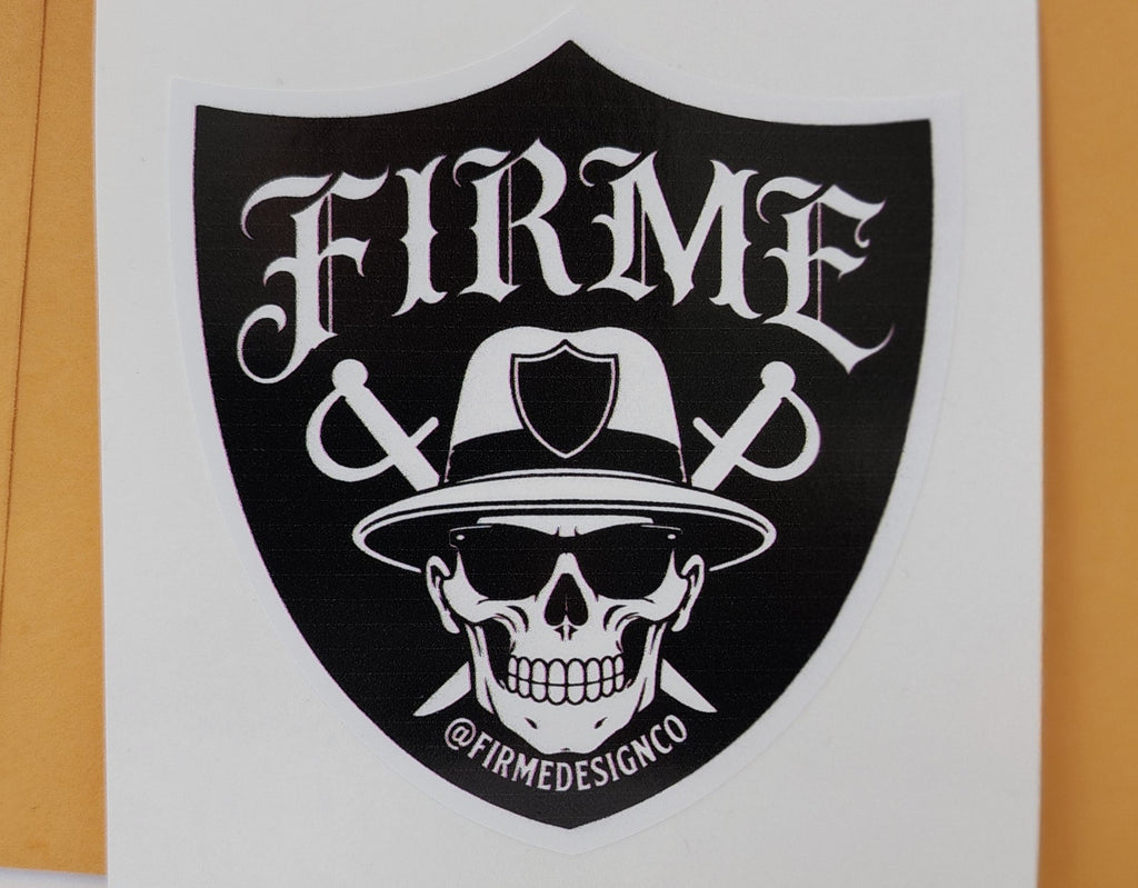 Firme Raider sticker